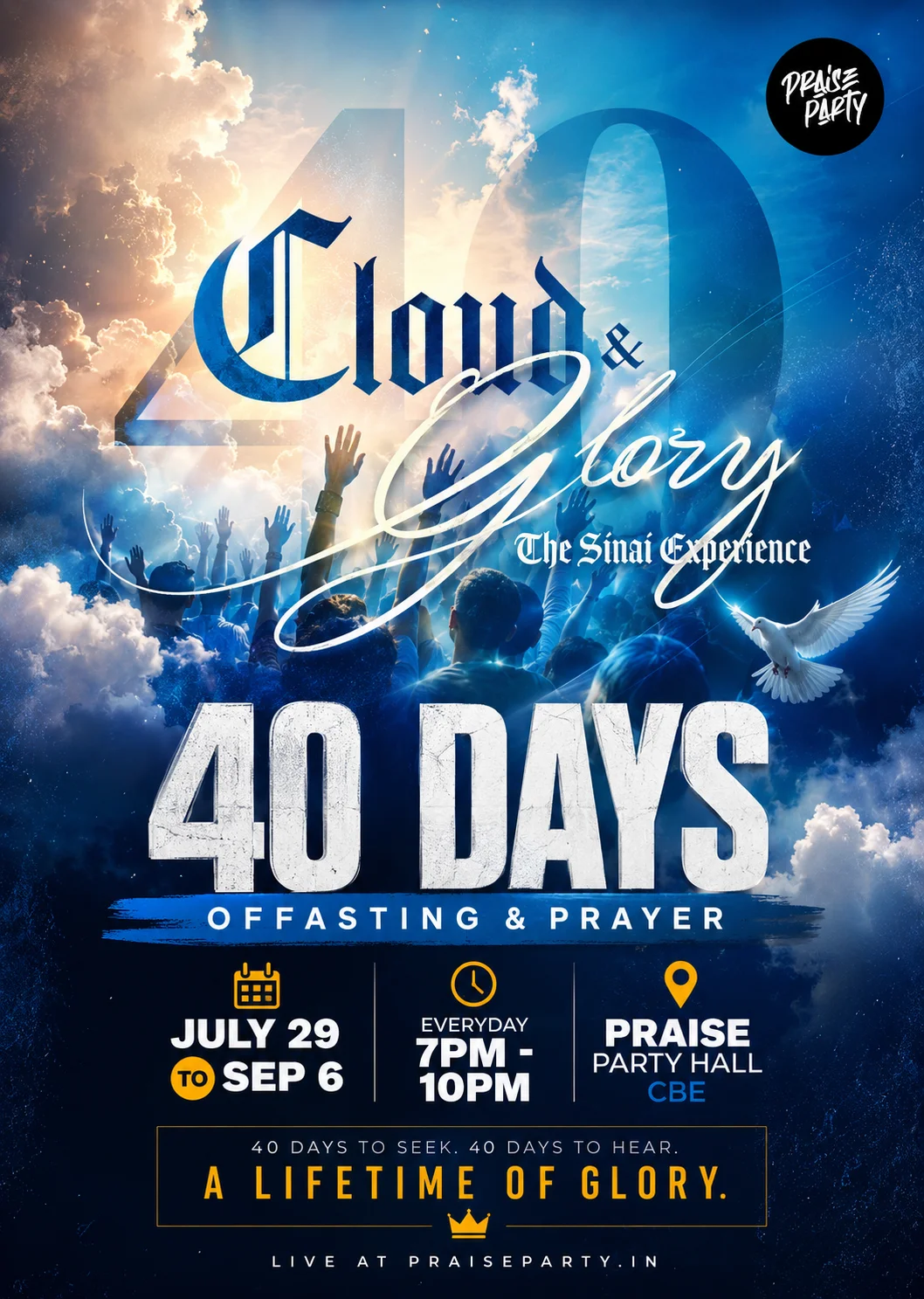 40 DAYS OF FASTING AND PRAYER